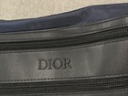 New Dior Navy   Black Toiletry Bag Pouch Travel Case Dual Zipper Gift For Men