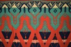 Vintage Beacon Mills Wool Camp Blanket   Native American Indian Design 