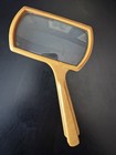 Vtg   Optical Bakelite Butterscotch Art Deco  Magnifying Glass Made In Japan