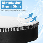 4 Pack Hand Drum Set 6-12  Wood Frame Percussion Instruments Sticks Beginners