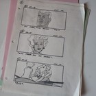Grease 2 Storyboard Movie Production Art Lot Carl Aldana Michelle Pfeiffer 9pg