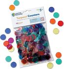 Learning Resources Transparent Color Counting Chips - 250 Pieces  Ages 5   Math