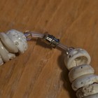 Handmade Hawaiian Puka Shell Necklace White Bead Barrel Clasp Jewelry