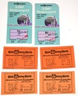 Lot Vintage Walt Disney Parking Tickets C1986 Epcot  Disneyworld  Magic Kingdom 