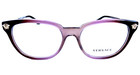 Versace Mod  3242 5229 52mm Clear Purple Women s Eyeglasses Frame Italy  1