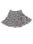 Sonia Rykiel Enfant Girls 6 White Black Stripe Flare Pull On Skirt Cotton Heart