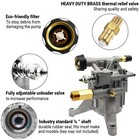 Pressure Washer Pump vertical 7 8  Shaft  Max 3000 Psi  2 5 Gpm  Rear Outlet 