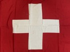Vintage Swiss Flag Large 145x92 Cm Switzerland Rectangular Flagpole Bunting