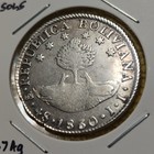 1830 Bolivia Silver 4 Soles