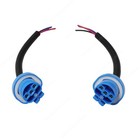 2pcs Wire Pigtail Female P 9007 Hb5 Head Light Connector Adapter Harness Socket