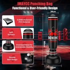 Freestanding Punching Bag For Adults  70   Boxing Bag With Stand Kicking Bag Hea
