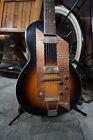 Vintage 1960 s Kay Style Leader  Sunburst Electric Guitar