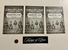 Kings Of Leon Come Around Sundown 4 Promo Stickers For Cd Caleb Followill Jared