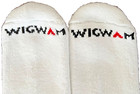 Wigwam Super 60 Quarter Socks 6-pairs Cotton Blend White Sz 2l Fit s 15-17 Shoe
