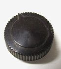 Philco  Black Dk Brown  Radio Knob With Pointer C 1930 s  1940 s Radios