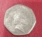 Bailiwick Of Guernsey 1997 Fifty Pence Coin 50p  Circulated Free Postage
