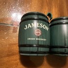 Lot Of 2 Jameson Irish Whiskey Irish Plastic Barrel Shot