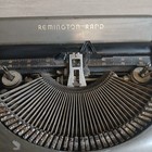 1947 Remington Rand Typewriter Deluxe Model 5 Black 1940s