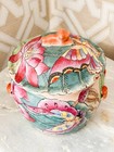 Vintage Wildwood Accents Chinese Famille Rose Ginger Jar W Lid Lotus Butterflies