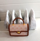 Lot Of 5 Women   s Crossbody Purses Purfea Pebbled Faux Leather Adjustable Strap