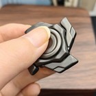 Edc Decompress Fidget Toy Stress Relief For Adults Metal Open Armor Spinning Top