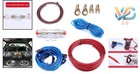 10 Gauge Car Audio Amp Wiring Kit With Rca  Power  Ground  Remote Cables  Fuse