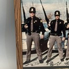 Vtg Utah Highway Patrol Autographed Framed Photo Uhp State Trooper M14 Rifle