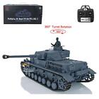 1 16 2 4g Henglong 7 0 Plastic German Panzer Iv F2 Rtr Rc Bb Shooting Tank 3859
