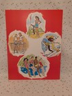 Vintage Whitman Barbie Sports Tournament Paper Dolls 1975 Uncut Ken cara curtis 