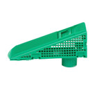 Durable Wedge Downspout Screen Prevent Clogs Self-cleaning Design Uv Stabilized