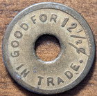 Elko  Nevada Nv The Pioneer  bar Or Saloon  Good For 12     Trade Token