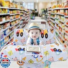 Shopping Cart Cover For Baby 2-in-1 High Chair Cover With Portabl