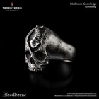 Bloodborne Torch Torch Madman s Knowledge Silver 925 Ring Japan New