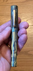 Vtg Park Row Celluloid Fountain Pen Flat Top W 14k Star Pen Nib No  6 Unrestored
