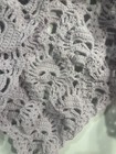 New Handmade Crochet Skull Wrap Shawl Open Front Poncho Cardigan Scarf One Size