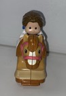 Rare Fisher-price Clip Clop Bell With Horse