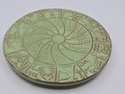 Frankoma  ztr Astrology Signs Of The Zodiac Trivet Prairie Green 1970 s