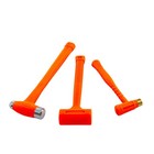 Xtremepowerus 3pcs Dead Blow Hammer Set Brass Hammer Ball-peen Hammer Dead Blow