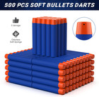 Nerf Bullets 500 Dart For Nerf N-elite Series Refill Darts Foam