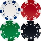 500 Poker Chip Set - Includes 2 Decks Of Cards   Dealer Button   Blind Buttons