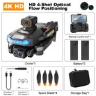 Drones With Hd Camera 4k Dual Rc Drone Wifi Fpv Foldable Quadcopter 2 Battery