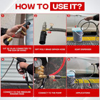 Adjustable Long-range External Chemical Injection For Pressure Washer  Downstrea