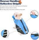 French Bulldog Life Jacket  Life Vest With Chin Float Rescue Handle For Corgi   