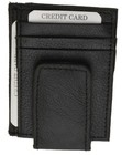 Mens Leather Wallet Money Clip Credit Card Id Holder Front Pocket Thin Slim New