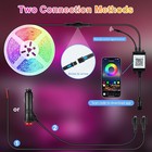 Rv Awning Lights  20ft 12v Led Light Strip With Remote And App Control  Waterpro