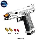 Tti 2011 Pistol Shell Throwing Continuous Firing Blowback Toy