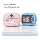 Children s Instant Printing Camera  Wireless Intelligent Polaroid Camera