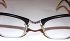 Women s Vintage Artcraft Cat Eye Aluminum Eyeglass Frames  Ornate Design  44   22