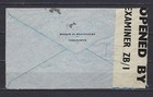 1944 Madagascar Scott C22   250 On Censored Envelope Tananarive To Capetown