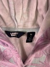 Nwt Lands    End Girls Cover Up Swimwear Size Medium 8 Purple Floral Hooded